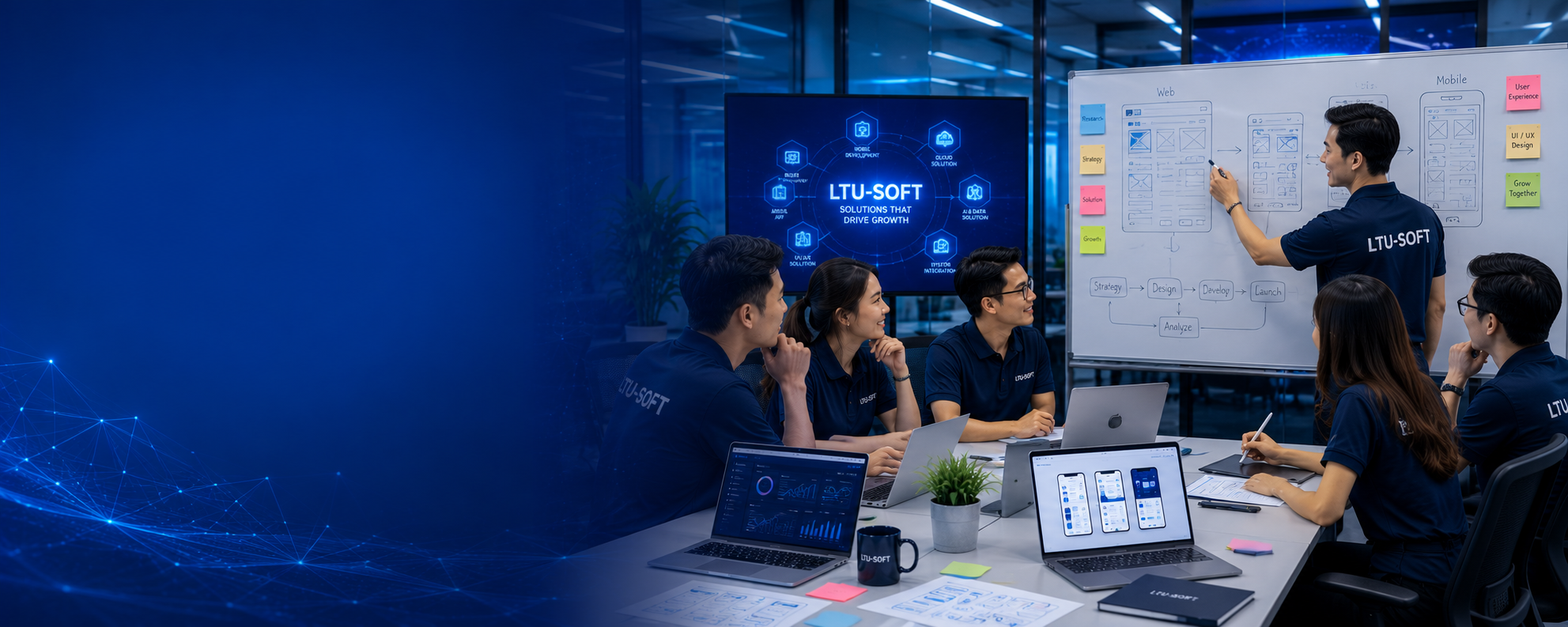 Dịch vụ và giải pháp công nghệ LTU-SOFT